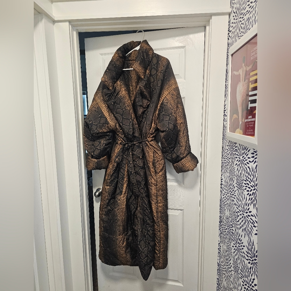 Norma Kamali Oversized Sleeping Bag Coat Long